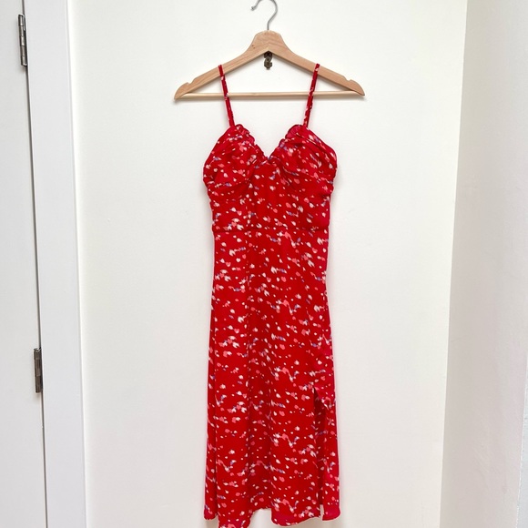 Row A Shirred Bustier Bodice Sundress - Picture 2 of 8